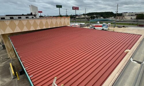 Coating for business roof