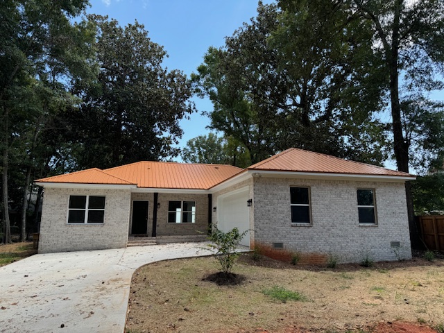 New metal roof and metal roof replacement